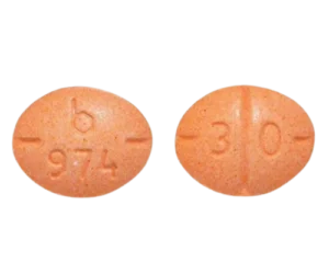 Adderall 30mg, B974